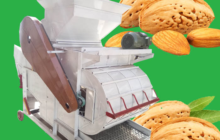 almond craking machine